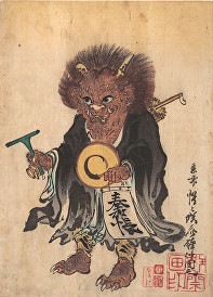 Kyosai_Oni_in_priest's_robes
